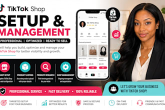 set up tik tok shop setup affiliate influencer shopify dropshipping marketing