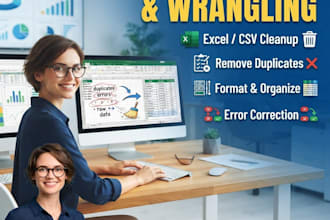 clean, transform, and prepare your data for analysis