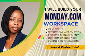 monday com CRM specialist monday automation expert monday board make com made