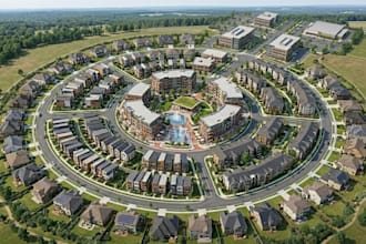 design residential commercial site plan land development and urban planning