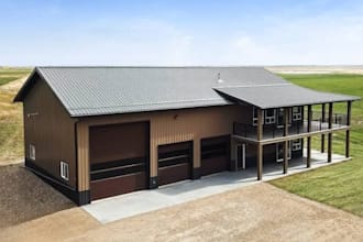 design barndominium and pole barn house plans for permits