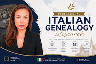 research your italian genealogy, ancestry and family history records