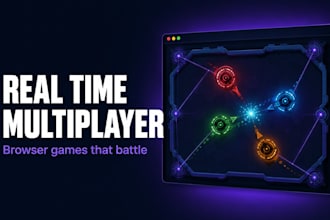 develop a multiplayer io game or real time browser game