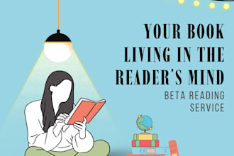 beta read with feedback on your writing