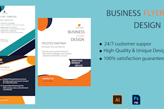 design professional business flyer
