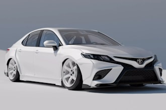 do 3d car modeling automotive 3d vehicle car design car body kit for 3d printing