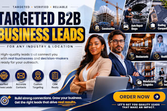 build targeted b2b leads for construction, roofing, hvac, and plumbing companies