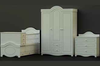 3d furniture cad model design solidworks cnc furniture 2d manufacturing drawings