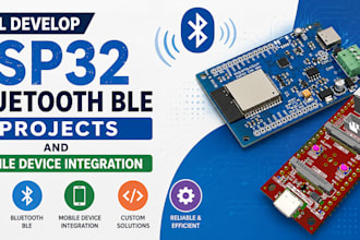 develop esp32 bluetooth ble projects and mobile device integration