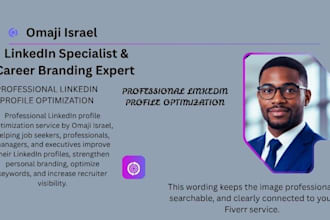 professionally optimize your linkedin profile