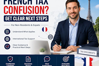 help you with french tax as a non resident or expat