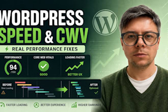 do wordpress core web vitals and speed optimization