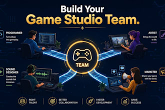 build your game studios freelance dream team