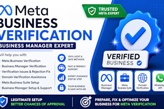 do meta business verification and fix business manager