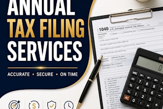 prepare and file your annual tax return