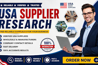 usa supplier research product sourcing wholesale suppliers manufacturer research