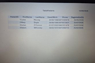 design and build your microsoft access database and mysql