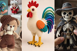 design unique custom stuffed toys and animal plushies