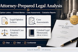 write a strategic legal opinion memorandum for criminal matters as US attorney