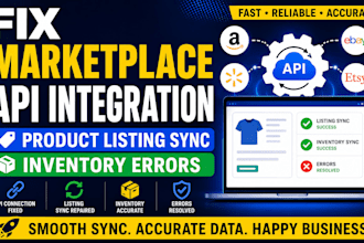 fix marketplace API integration product listing sync and inventory errors