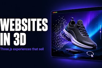 build an immersive 3d website with three js, webgl and spline