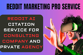 increase ai citation for consultation and agency business with reddit seo post
