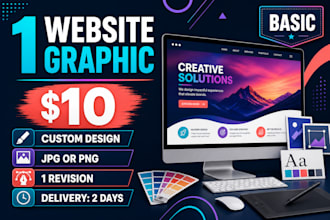 do website graphics and visual design
