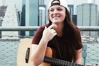 sing professional female vocals for your song as an american singer