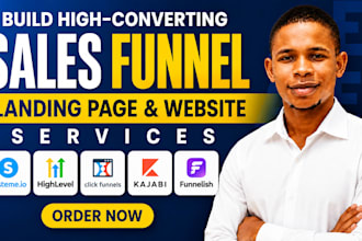systeme io sales funnel funnelish kajabi clickfunnel website landing page expert