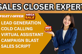 sales closer high ticket sales sales rep sales representative sales person