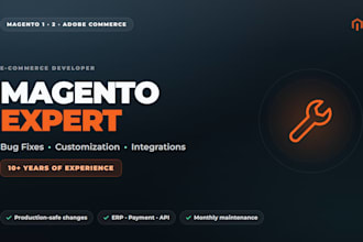 fix, customize and maintain your magento store