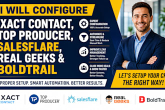 configure ixact contact top producer salesflare, real geeks boldtrail