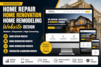 design home repair website, home renovation  home remodeling website