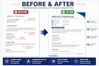 professionally format microsoft word documents