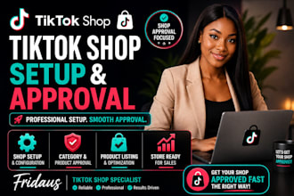 set up and optimize your tiktok shop for approval