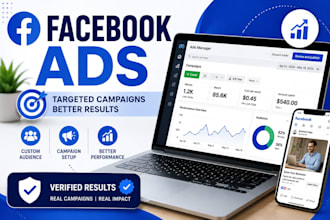 run facebook ads and set up targeted ad campaigns