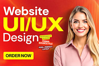 do figma website design, website ui ux design, figma ui ux