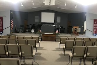 create modern church stage design and sanctuary interior and floor plan design