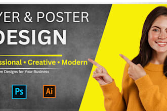 design professional corporate flyer