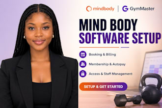 setup, configure, and fix gymmaster or mindbody for your gym