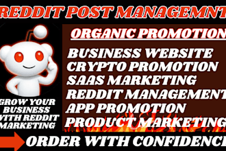 do reddit seo post comment for ecommerce business website ai app saas promotion