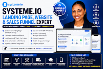 create systeme io landing page systeme io website expert systeme io sales funnel