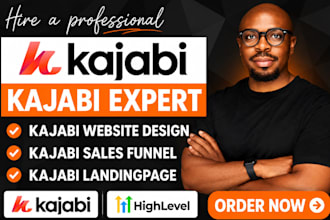 setup kajabi online course, kajabi website design, sales funnel, kajabi expert