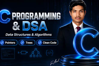 write c programming tasks for data structures and algorithms