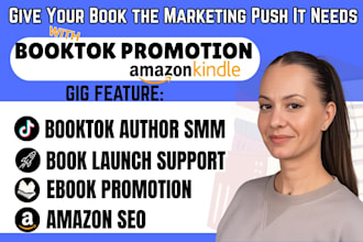 do booktok book marketing ebook booktok promotion booktok author SMM amazon SEO