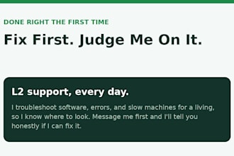 fix your windows and mac problem over a live screen share