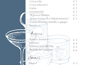 design a modern professional restaurant menu for print and digital
