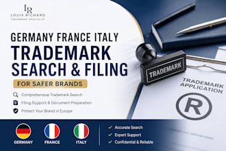 do germany france italy trademark search and filing for safer brands