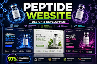 build peptide website fda compliant peptide website peptide store sarms website