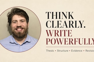 tutor you in writing, logic, rhetoric, and argumentation